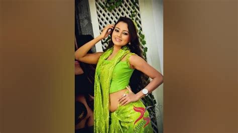 Dinakshie Priyasad Green Saree Sri Lanka Models Gallery Youtube