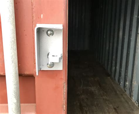 Material Handling No Welding Req Bolt On Shipping Container Lock Box