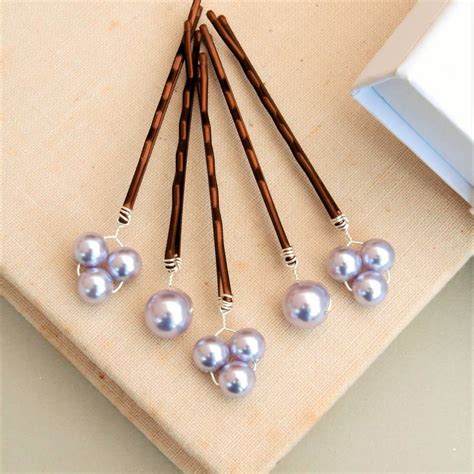 Bliss Pearl Bridal Hair Pins By Jewellery Made By Me