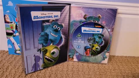 Monsters Inc Uk Dvd Walkthrough Full Screen Youtube
