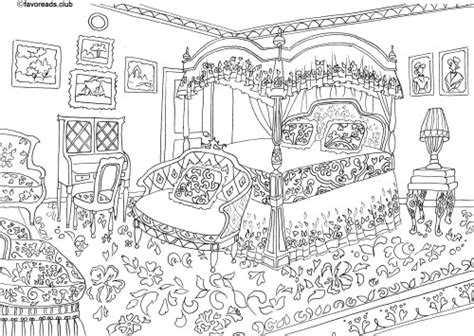 Bedroom Coloring Pages Print A Bedroom Picture To Colour