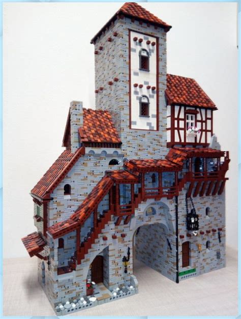 Neue möbel für eure playmobil figuren, einen fidget spinner oder sogar einen stift. Turm (2) in 2020 | Lego burg, Lego haus, Burg bauen