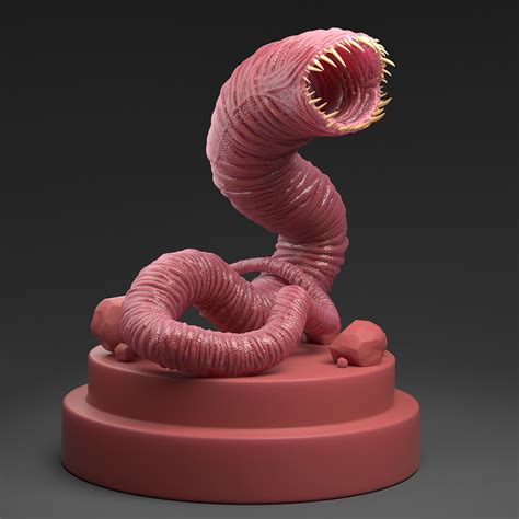 The story of those who are going through suffering, struggle, loss and despair, trying to find their way out. Ugly worm - 3D sculpt on Behance