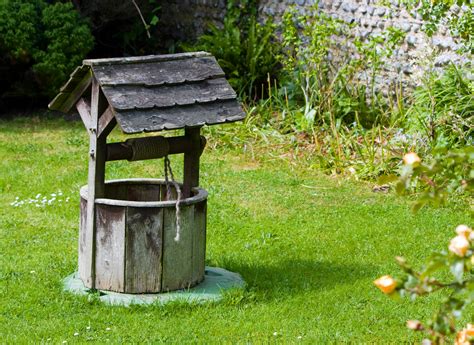 Wooden Wishing Well Free Stock Photo Public Domain Pictures