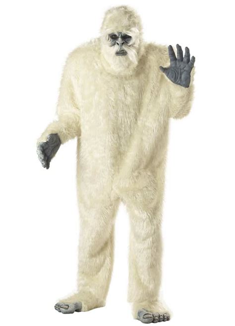 Abominable Snowman Mens Adult Halloween Costume 1 Size