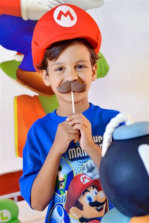 Super Mario Bros Birthday Party Ideas Photo 43 Of 53 Super Mario