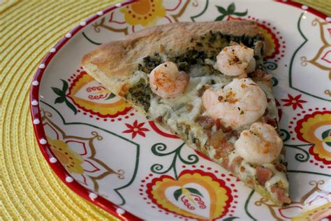 Shrimp And Pesto Pizza Normalcooking