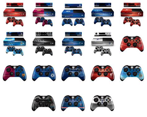 Microsoft Xbox 1 One Console Controllers Vinyl Stickers Football Club