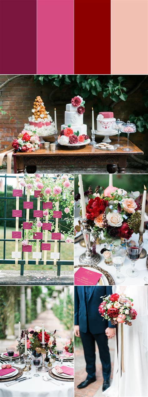 5 Burgundy Color Palette Ideas To Make You Rethink Your Wedding Colors