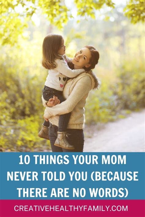 Things Your Mom Never Told You Because There Were No Words