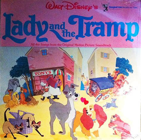 Unknown Artist Walt Disneys Lady And The Tramp All The Songs From