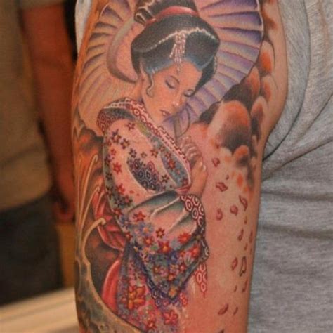 Cool Geisha Disign Part 3 Tattooimagesbiz