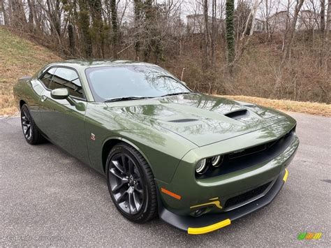 2021 F8 Green Dodge Challenger Rt Scat Pack 141006605 Photo 4