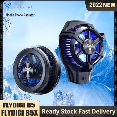 Original Flydigi B5 B5x Mobile Gaming Cooling Fan Cooler Magnetic