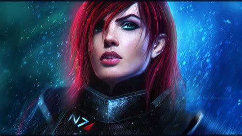 Mass Effect 3 Female Shepard Wallpaper 1920x1080 187379 Wallpaperup