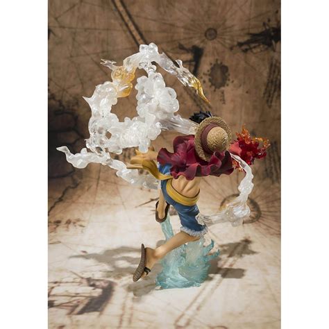 Figuarts Zero One Piece Monkey D Luffy Battle Vergum Gum Red Hawk