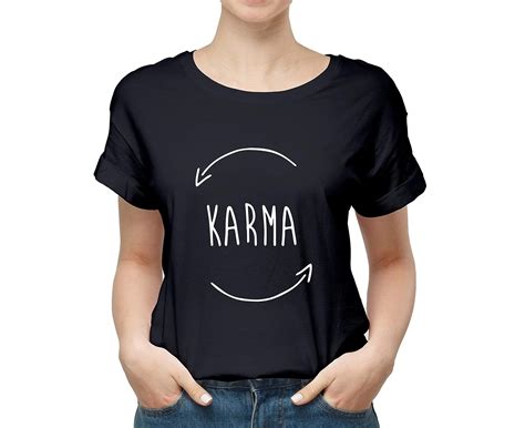 Buy Tee Print Karma Original 100 Cotton Round Neck Printed T Shirt For