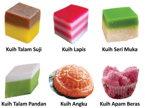 Traditional Malay Kuehs That Everyone Loves Eating During Your School