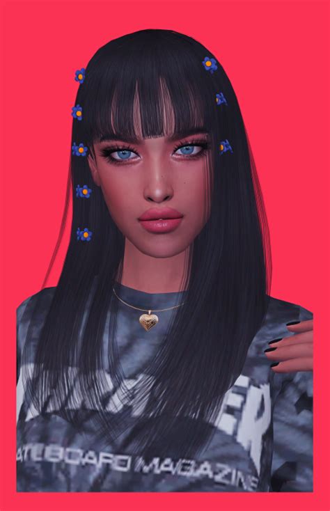 Maya Hair Hair Clips Kiro At Oje The Sims 4 Catalog
