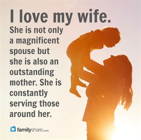 Well its only in the silence of my body its only in everything thats not me. I love my wife. She is not only a magnificent spouse but ...