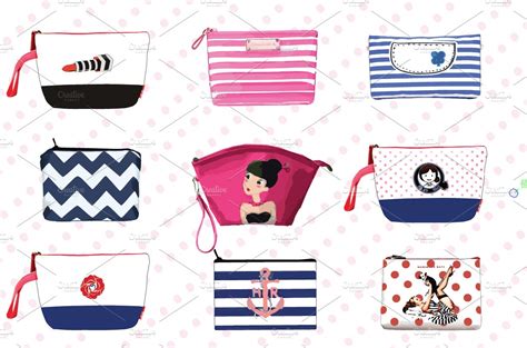 Download Cosmetics Bags & Makeup Mockup ~ Illustrations ~ Creative ...