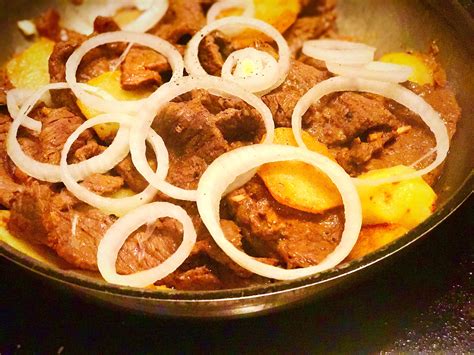 homemade is love bistek tagalog filipino beef steak with potatoes — steemit beef steak