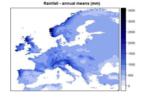 European Map Of Mean Annual Rainfall Mm Calculated Based On E Obs Download Scientific Diagram