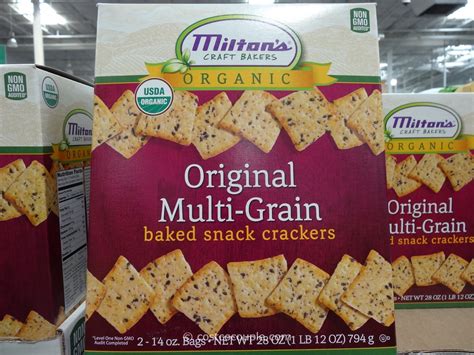 Miltons Organic Multi Grain Crackers