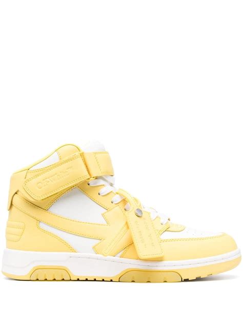 Off White Out Of Office Mid Top Sneakers Farfetch