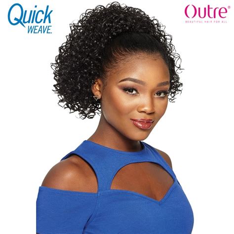 Outre Quick Weave Synthetic Hair Half Wig Up Do U Penny