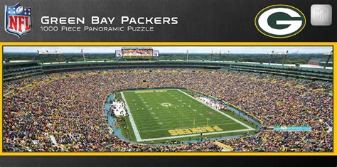Green bay packers history is a lot more extensive than most nfl teams. MASTERPIECES 1,000 Piece NFL Series Green Bay Packers ...