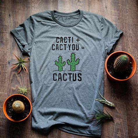 Check out this article to explore some of the best models in the segment, along with styling tips and interesting women's shirts offered the best coverage of their upper body and made them stay comfortable. Cactus Letter Pattern Print T Shirt Women's Graphic Tees ...