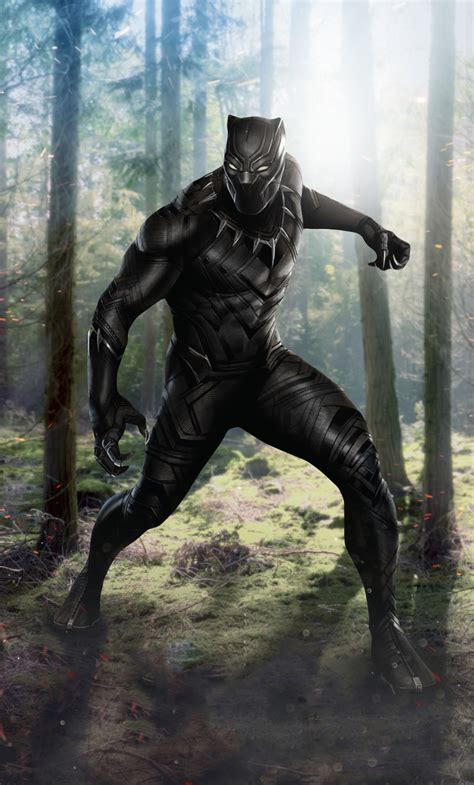 1280x2120 Black Panther In Jungle Iphone 6 Hd 4k Wallpapers Images