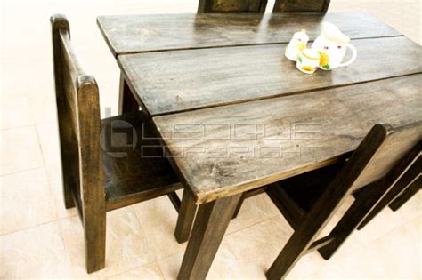 Filipinos are also very familiar with western foods, especially fast foods, and the diet of most today is a mixture of all these influences. Indoor, outdoor weathered look 6-seater dining table ...