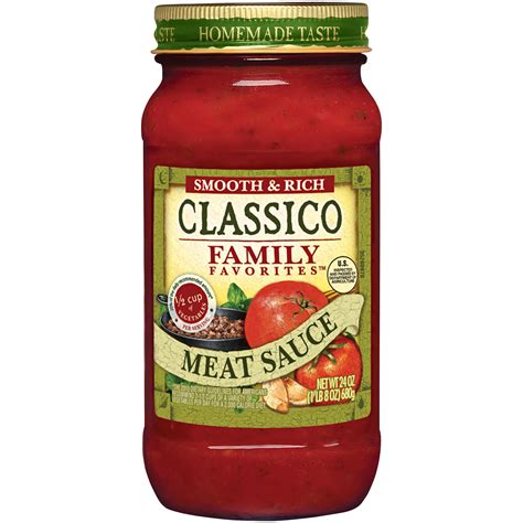 Family Favorites Meat Sauce - Classico® Pasta Sauce