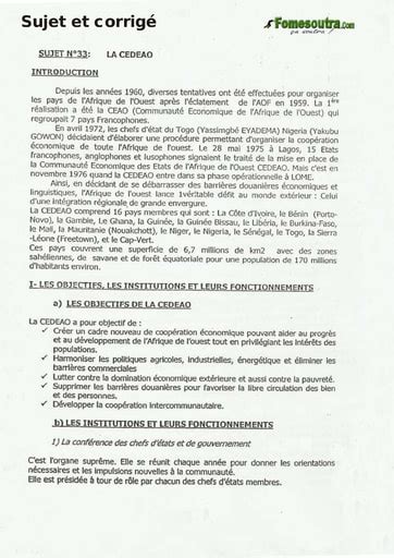 Exemple De Dissertation Histoire CorrigÃ© Pdf  doniemas
