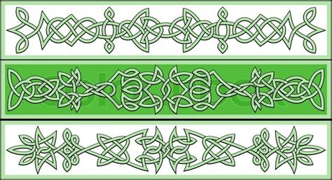 Celtic Ornaments And Patterns For Stock Vector Colourbox
