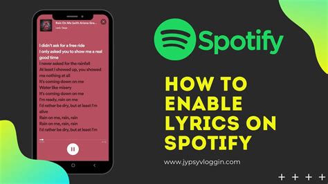 Spotify Lyrics How To Pearllew