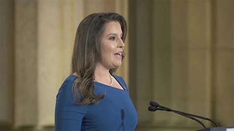 3 leadership position of conference chair after ousting rep. Elise Stefanik in RNC speech: Trump impeachment was attack ...