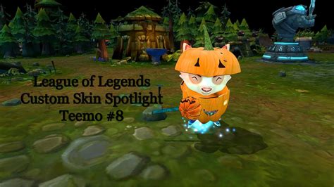 League Of Legends Custom Skin Spotlight Teemo 8 Pumpkin