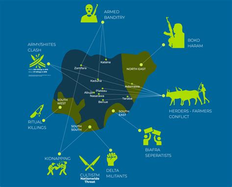 Large location map of nigeria. From Boko to Biafra: How insecurity will affect Nigeria's elections - African Arguments