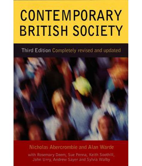 Contemporary British Society Buy Contemporary British Society Online