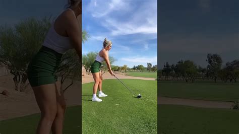Quickclipshq Paige Spiranac Mini Skirt Golf Youtube