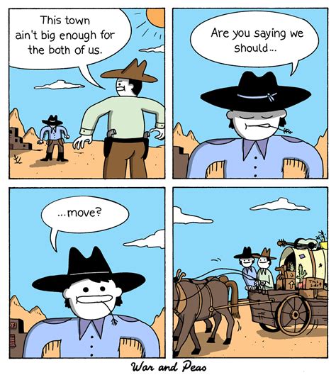 High Noon War And Peas Webcomic