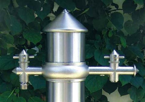 Den garten mit strom zu versorgen, hat viele vorteile. Freistehende Messing Edelstahl Wasserzapfsäule für den Auße