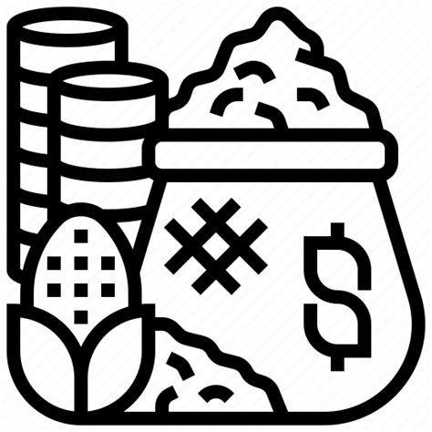 Commodity Goods Grain Merchandise Supply Icon Download On Iconfinder