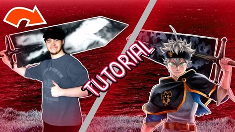 Making Astas Demon Slayer Sword From Black Clover Anime Cosplaydiy