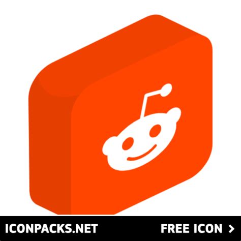Free 3d Reddit Logo Svg Png Icon Symbol Download Image