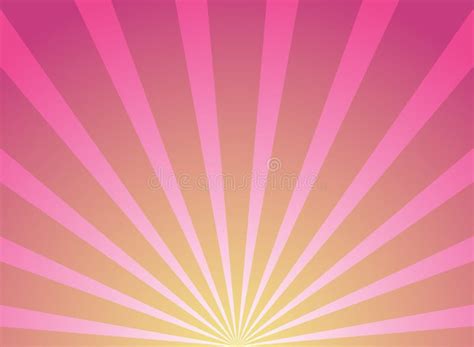 Sunlight Horizontal Background Pink And White Color Burst Background