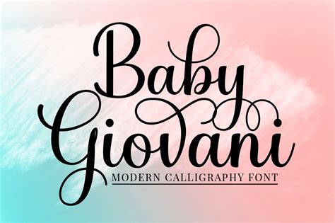 Baby Giovani Script Font By Mytha Studio · Creative Fabrica
